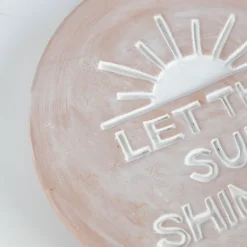 Let the Sun Shine In Garden Plaque