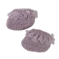Little Fawn Knit Baby Booties