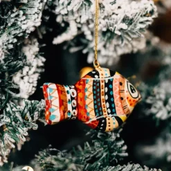 Little Striped Fish Ornament