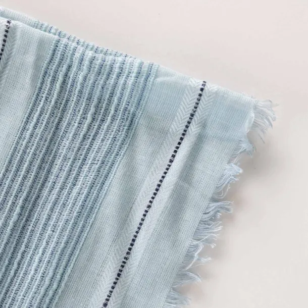 Loose Weave Pale Blue Scarf