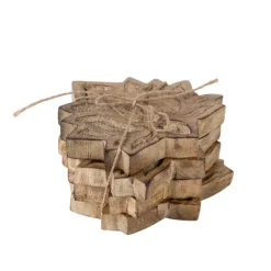 Lotus Blossom Coasters - Set of 4