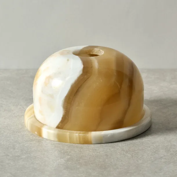 Maadi Alabaster Candleholder
