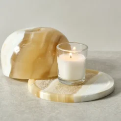 Maadi Alabaster Candleholder