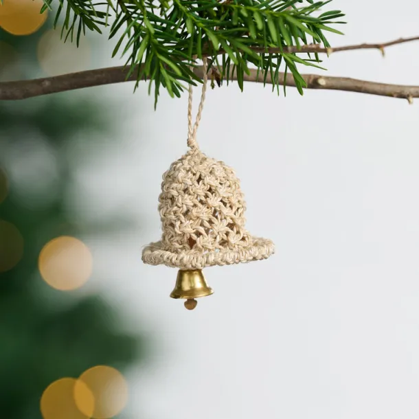 Macrame Bell Ornament