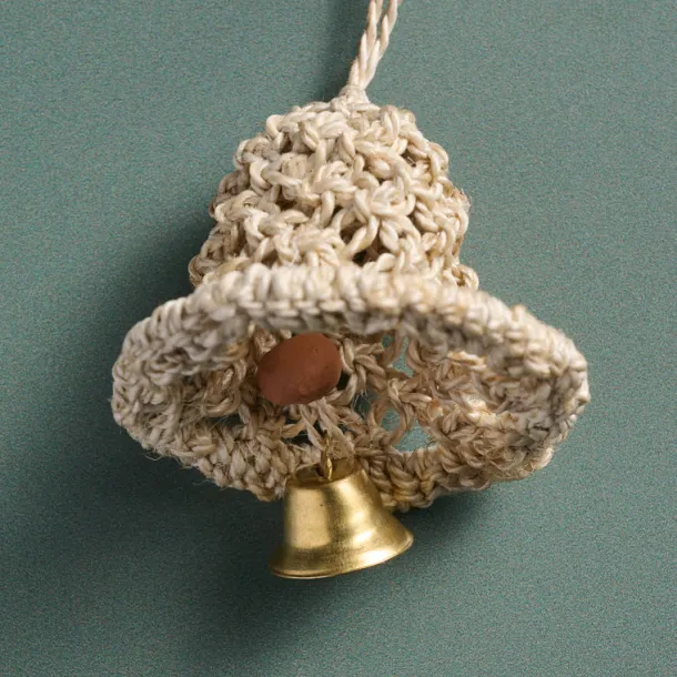 Macrame Bell Ornament