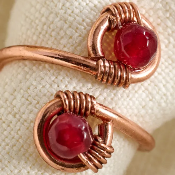 Maite Agate Wrap Ring