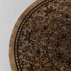 Mandala Wooden Lazy Susan