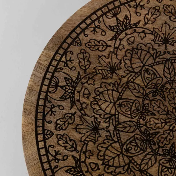 Mandala Wooden Lazy Susan