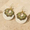 Mandir Enamel Earrings