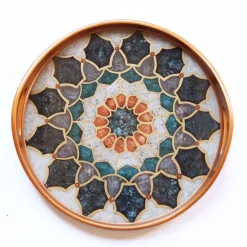 Medieval Reverse Painted Tray