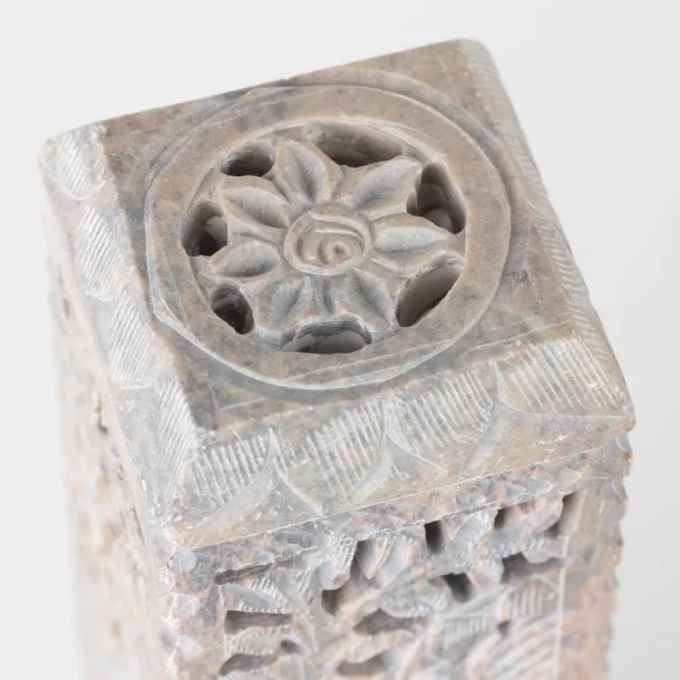 Meenaar Gorara Stone Tower Incense Holder