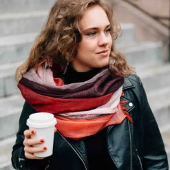 Meera Layered Wool Scarf