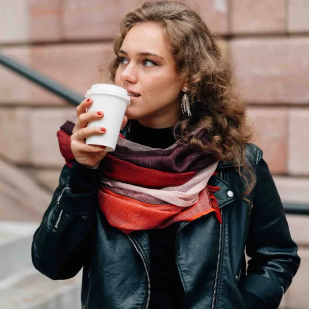 Meera Layered Wool Scarf