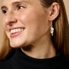 Metal Disk Cluster Earrings
