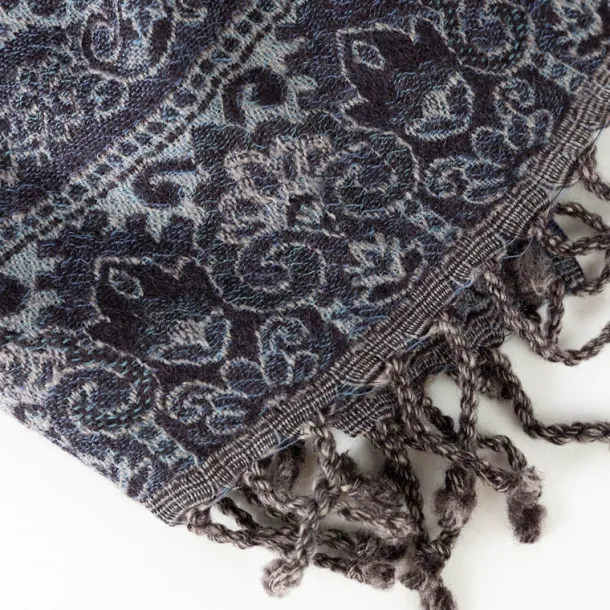 Midnight Garden Shawl