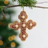 Modern Victorian Satin Ornament