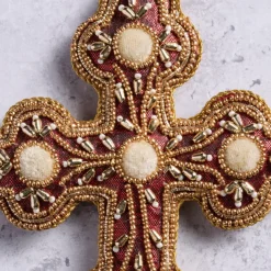 Modern Victorian Satin Ornament