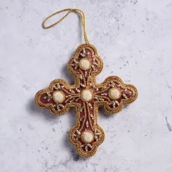 Modern Victorian Satin Ornament