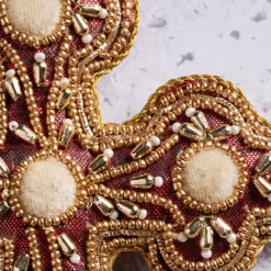 Modern Victorian Satin Ornament