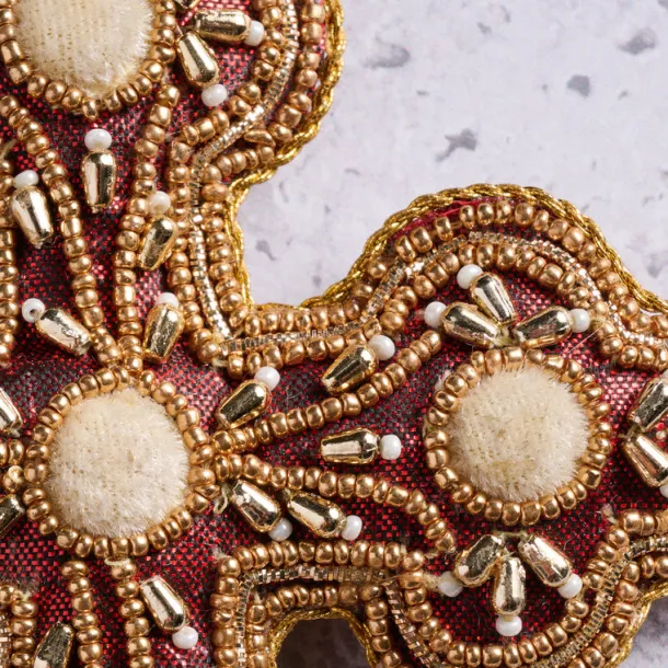Modern Victorian Satin Ornament
