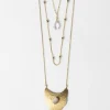 Moonstone Quartz Convertible Necklace