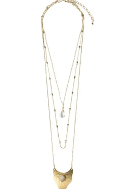Moonstone Quartz Convertible Necklace