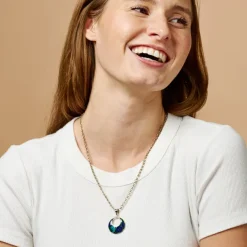 Mosaic Eclipse Necklace