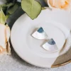 Mother of Pearl Fan Earrings