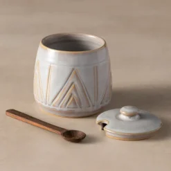 Mountain Peaks Ceramic Cream and Sugar Set