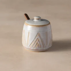 Mountain Peaks Ceramic Cream and Sugar Set