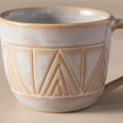 Mountain Peaks Ceramic Tea Cup