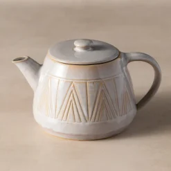 Mountain Peaks Ceramic Tea Pot
