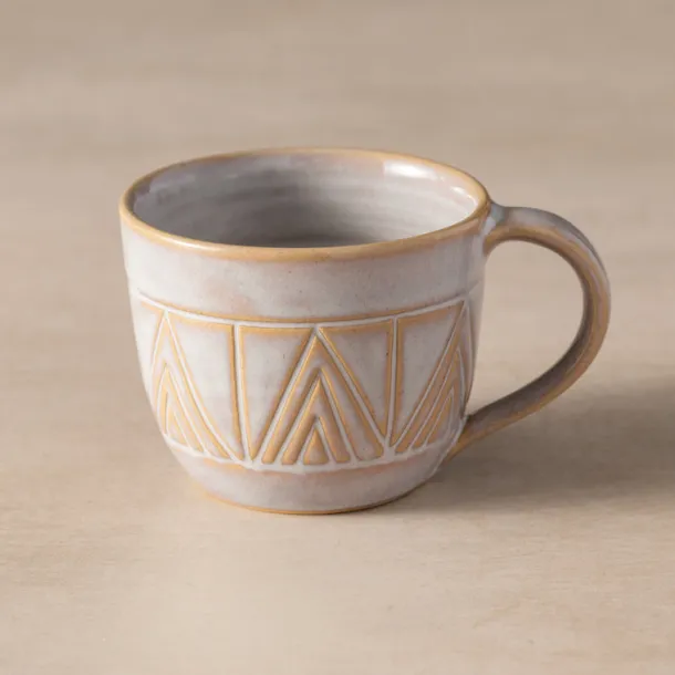 Mountain Peaks Ceramic Tea Cup