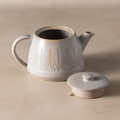 Mountain Peaks Ceramic Tea Pot