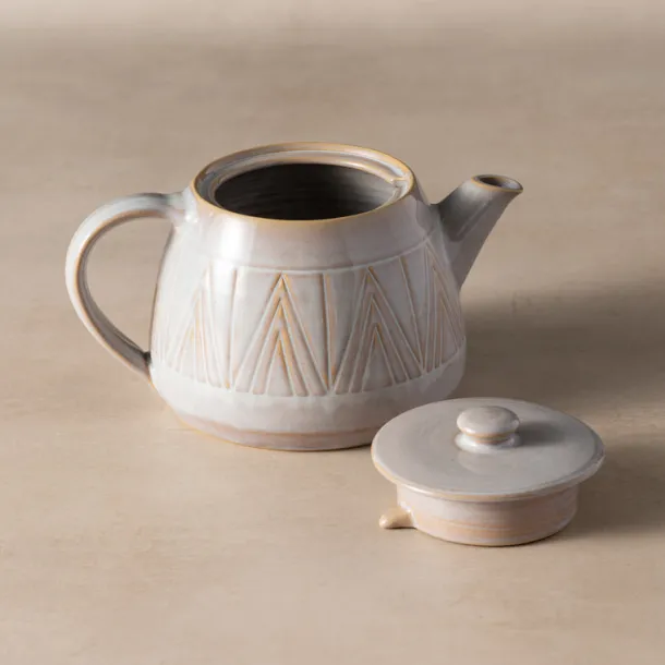 Mountain Peaks Ceramic Tea Pot