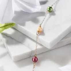 Munay Sterling Silver and Pearl Bracelet