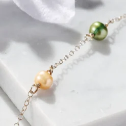 Munay Sterling Silver and Pearl Bracelet