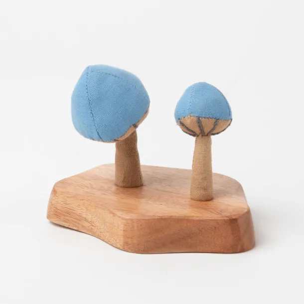 Mushroom Medley - Blue