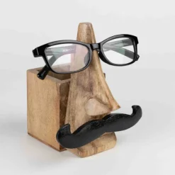 Mustache Eyeglass & Pencil Holder