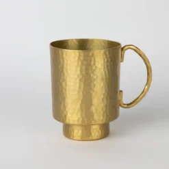 Myul Hammered Brass Mug