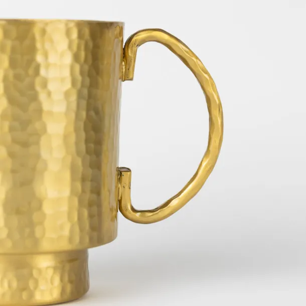 Myul Hammered Brass Mug