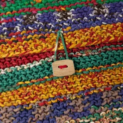 Naisha Sari Handknit Crossbody Bag