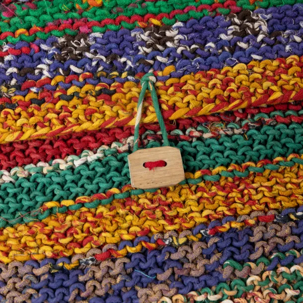 Naisha Sari Handknit Crossbody Bag