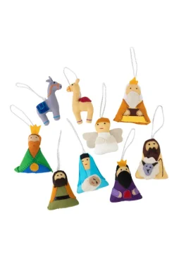 Nativity Ornament Set