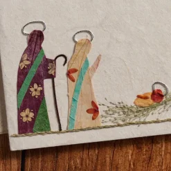 Natural Nativity Card
