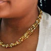 Navi Multistrand Beaded Necklace
