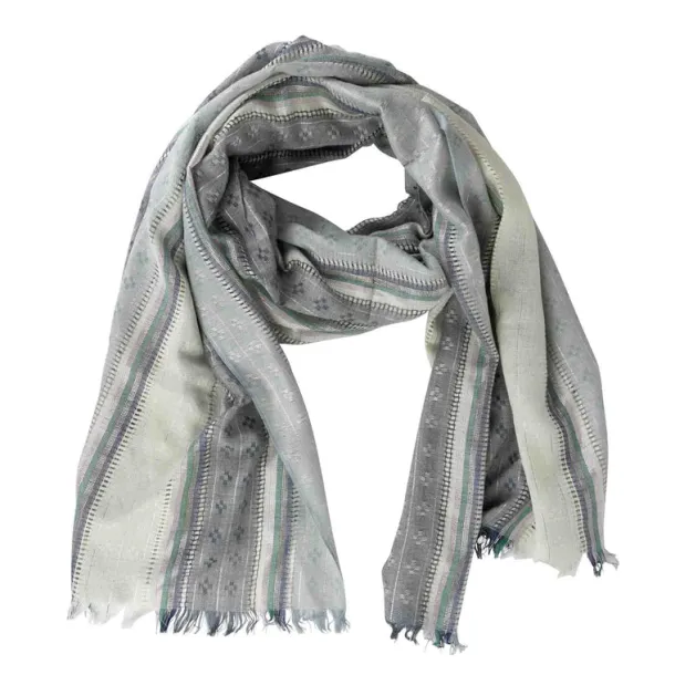 Ocean Days Striped Scarf
