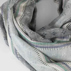 Ocean Days Striped Scarf
