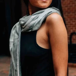 Ocean Days Striped Scarf
