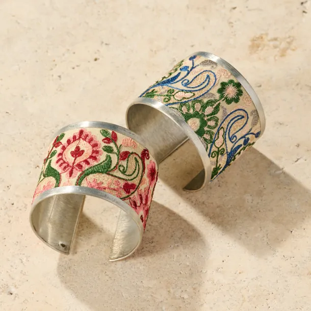 Ojasvi Silk Embroidered Cuff